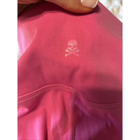 Soul By Soulcycle Solid Pink High Rise Leggings Medium - Picture 6 of 6